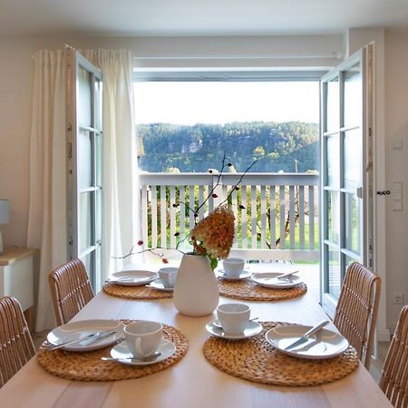 Traumhaftes Gaestehaus An Elberadweg Und Bastei Rathen Exterior foto